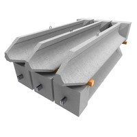 Трехлучевой железобетонный анкер со скосом ТАС-4,5-60 (ТАС-4,5-1), альбом №4182и
