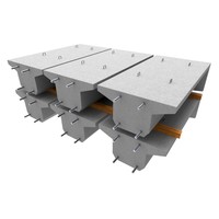 Фундамент с уширенной полкой ЗФА-2,5, альбом №4252